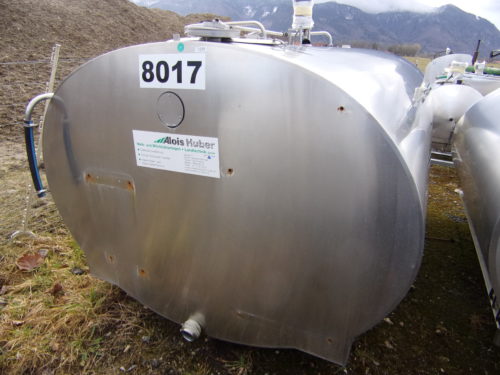 Alois Huber Landtechnik GmbH gebrauchter Milchkühltank