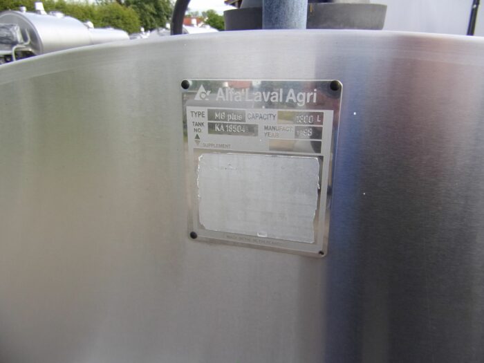 Alois Huber Landtechnik GmbH gebrauchter Milchkühltank
