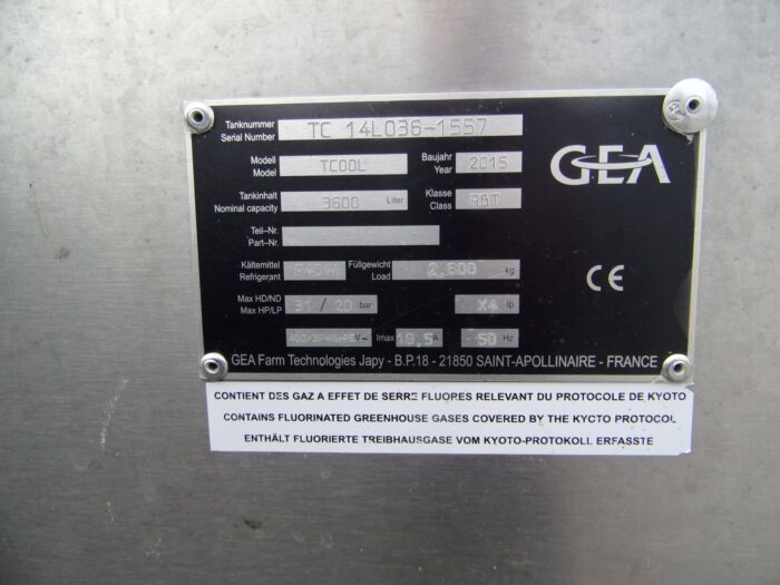 Alois Huber Landtechnik GmbH gebrauchter Milchkühltank